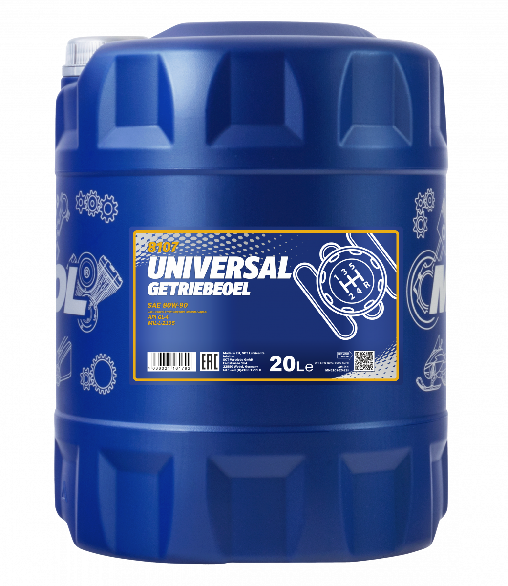 MANNOL 8107 Universal 80W-90 GL-4